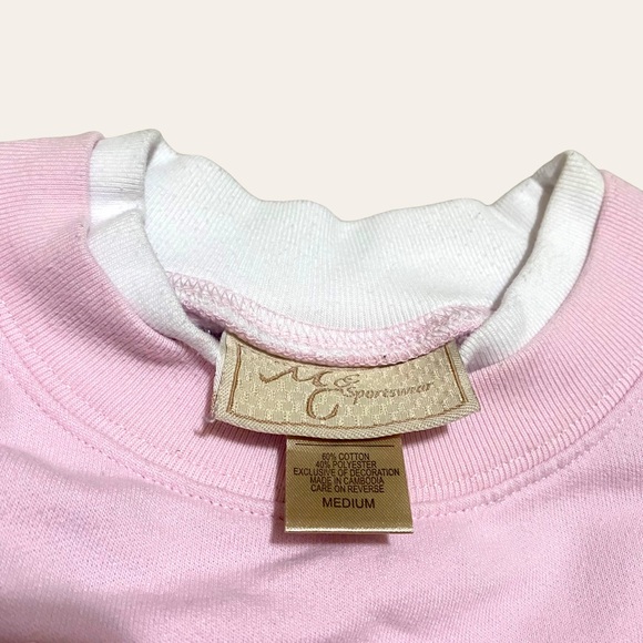 Pink Vintage 90s Sweatshirt - Picture 3 of 3
